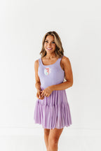 Ariel (ADULT) | Orchid Mesh DRESS