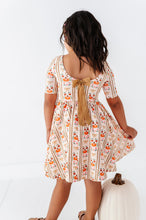 Load image into Gallery viewer, Harvest Charm | Bow Back Twirl Dress