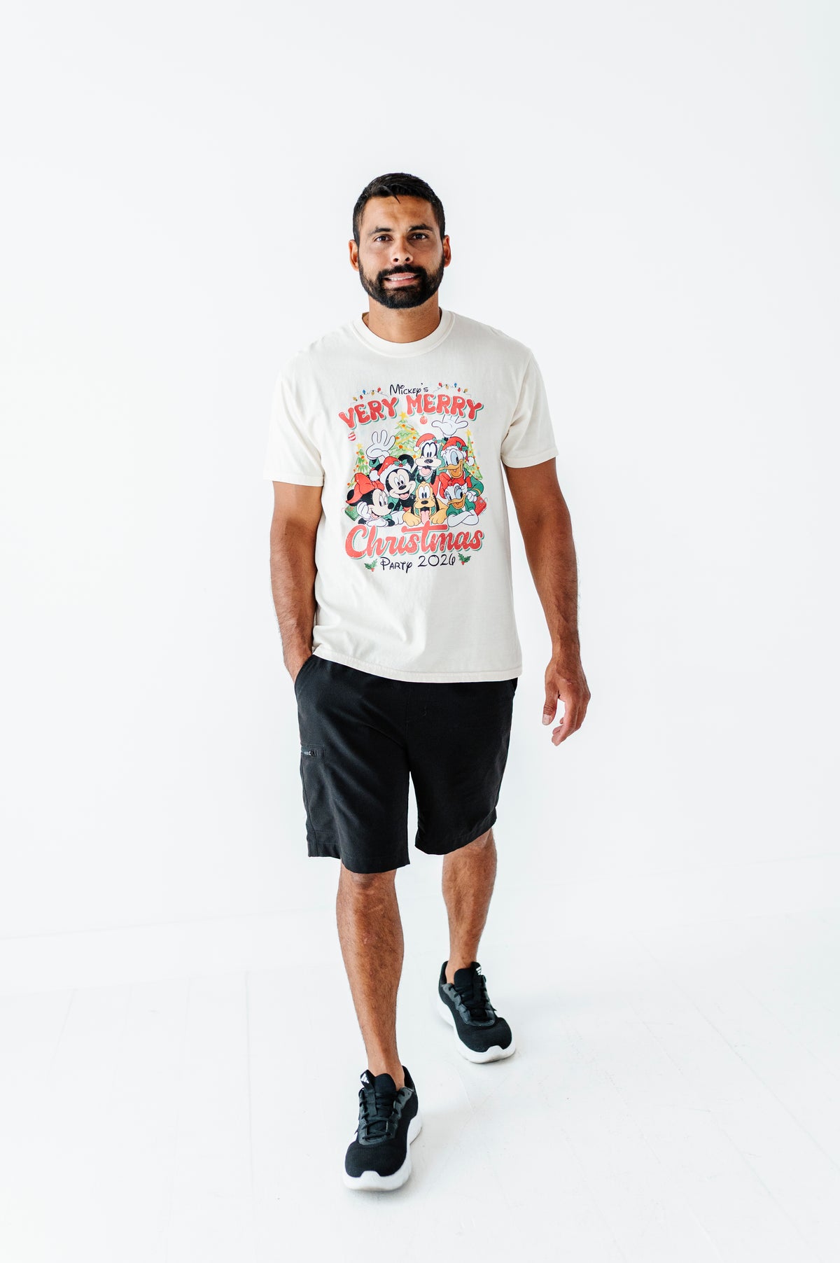 Very Merry Christmas Party | ADULT Cream UNISEX TEE