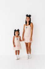 Load image into Gallery viewer, Pumpkin Bow TAN | (ADULT) Mesh DRESS