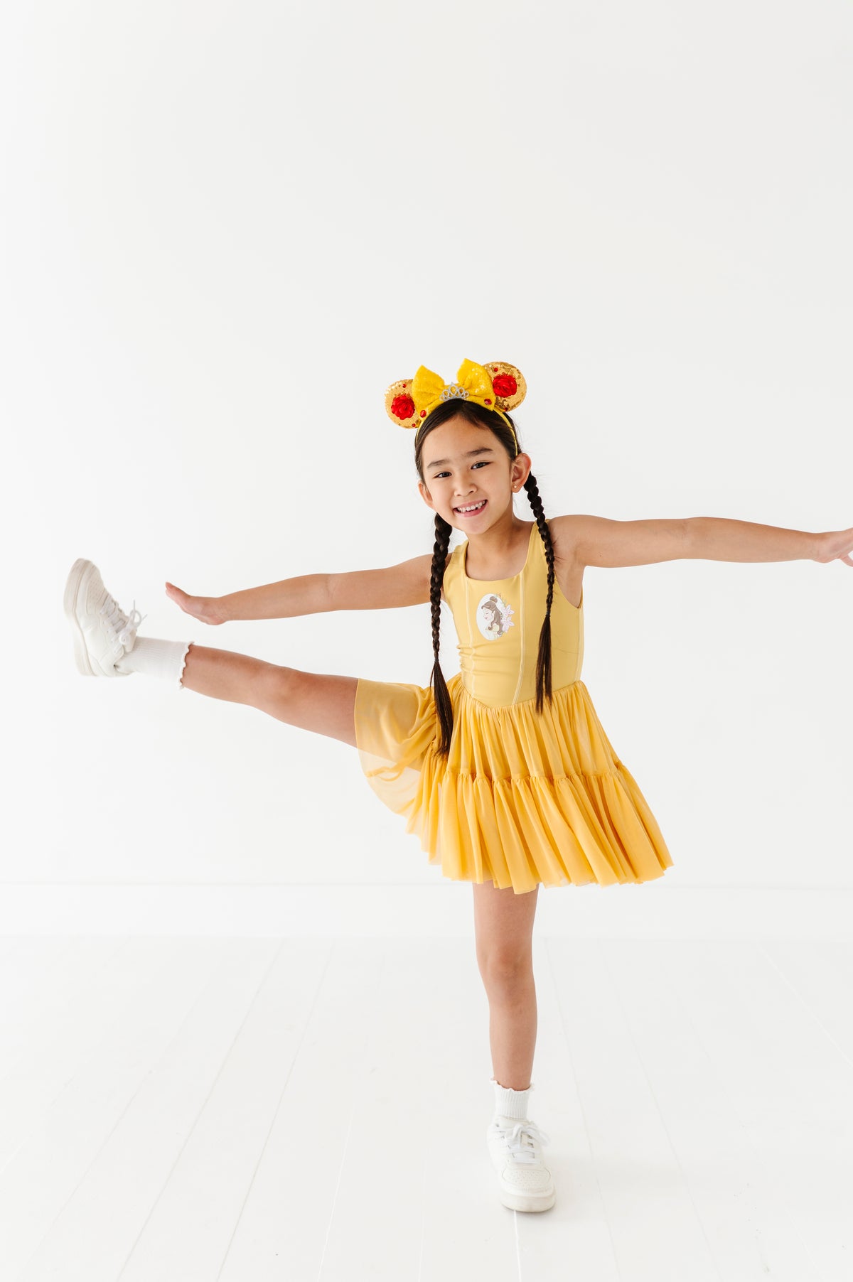 Belle (KIDS) | Buttercrem Mesh DRESS
