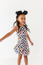Load image into Gallery viewer, Checkered Minnie Pumpkins | KIDS Activewear SET
