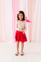 Load image into Gallery viewer, Balloon Dog | Pink Ruffle Long Sleeve