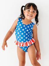 Load image into Gallery viewer, Stars + Stripes | Skirted ONE-Piece