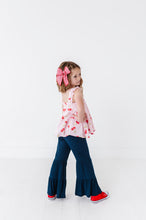 Load image into Gallery viewer, Very Cherry (PINK) Peplum + Pants SET