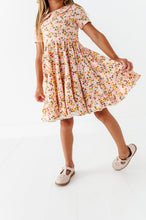 Load image into Gallery viewer, Autumn Posy | Collared Twirl Dress