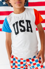 Load image into Gallery viewer, USA Colorblock | UNISEX TEE