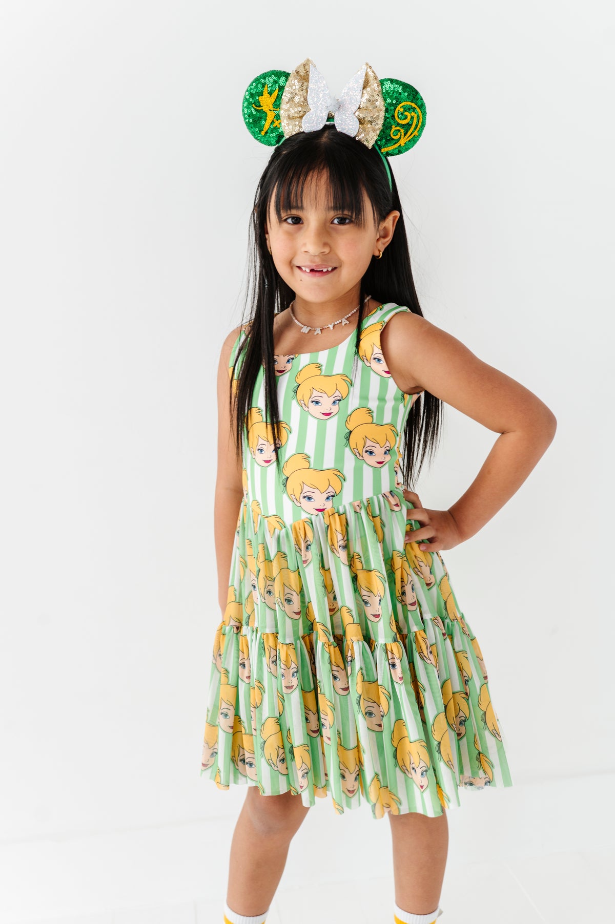 TINK Stripe (KIDS) | Mesh DRESS