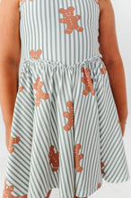 Load image into Gallery viewer, Gingerbread Magic | KIDS Twirl Dress