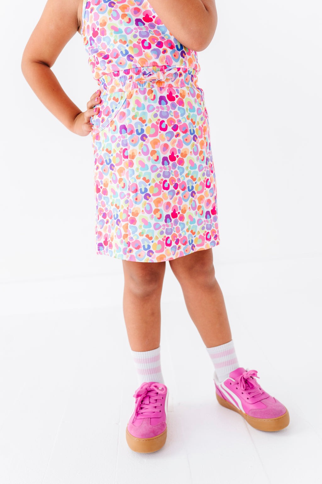 Sugarwave Leopard | Tennis Dress (with shorts!)