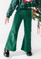 Spruce | Rib Wide Leg Pants