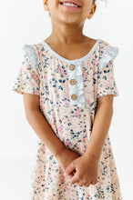 Load image into Gallery viewer, PERIWINKLE DITSY FLORAL | Bamboo Nightgown (12/18 months ONLY left)