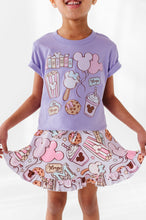 Load image into Gallery viewer, MAGICAL SNACKS | LILAC KIDS TEE (*SHIPS EARLY-FEB)