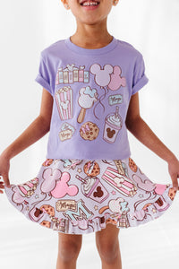 MAGICAL SNACKS | LILAC KIDS TEE (*SHIPS EARLY-FEB)