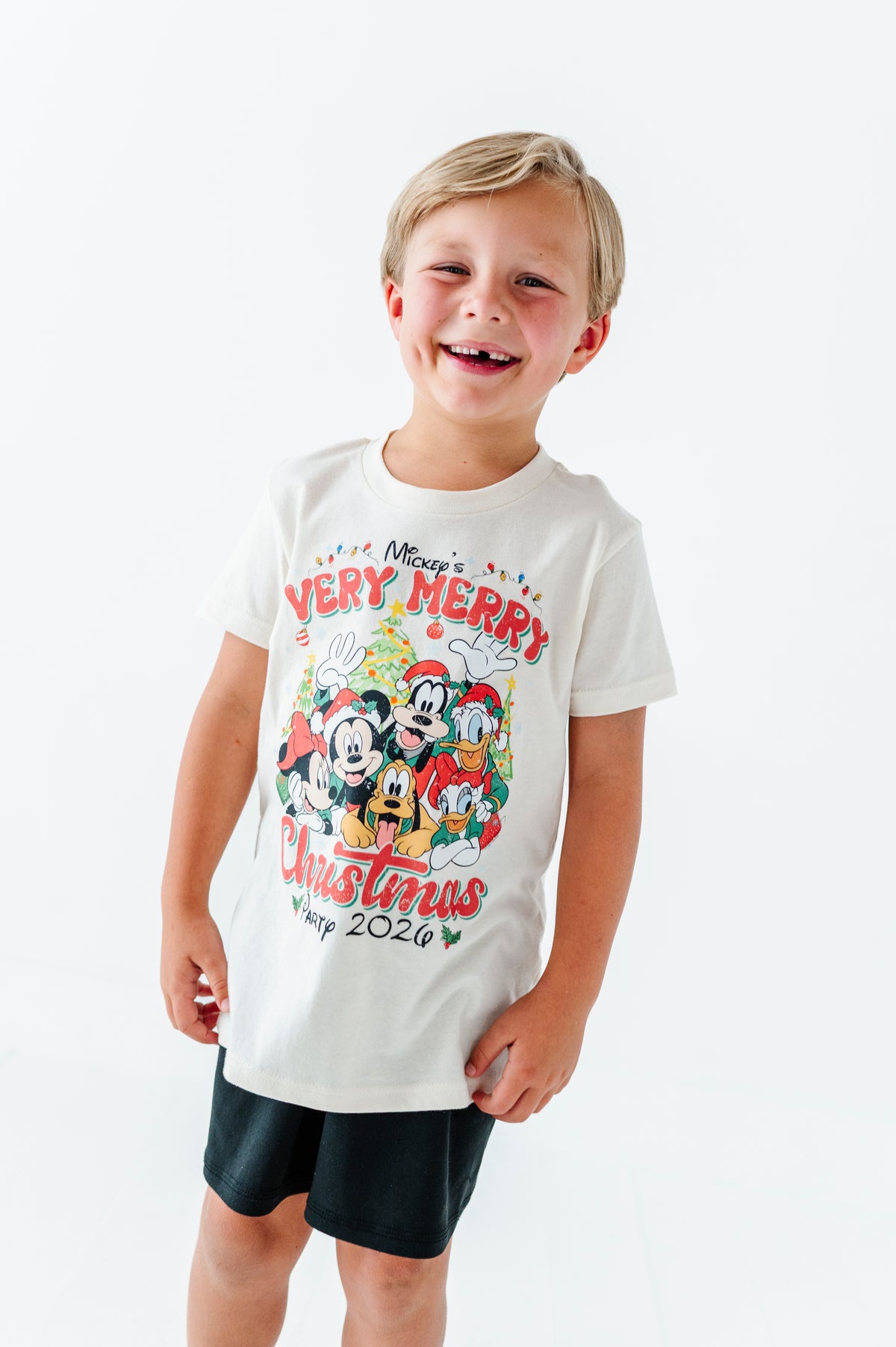 Very Merry Christmas Party | KIDS CREAM TEE