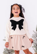 Winter Bow | Cozy Sweater
