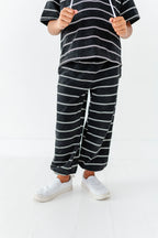 Black Stripes | Hoodie + Jogger SET