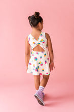 Load image into Gallery viewer, Sugar Berry | Twisty Back Active Dress (with shorts!)
