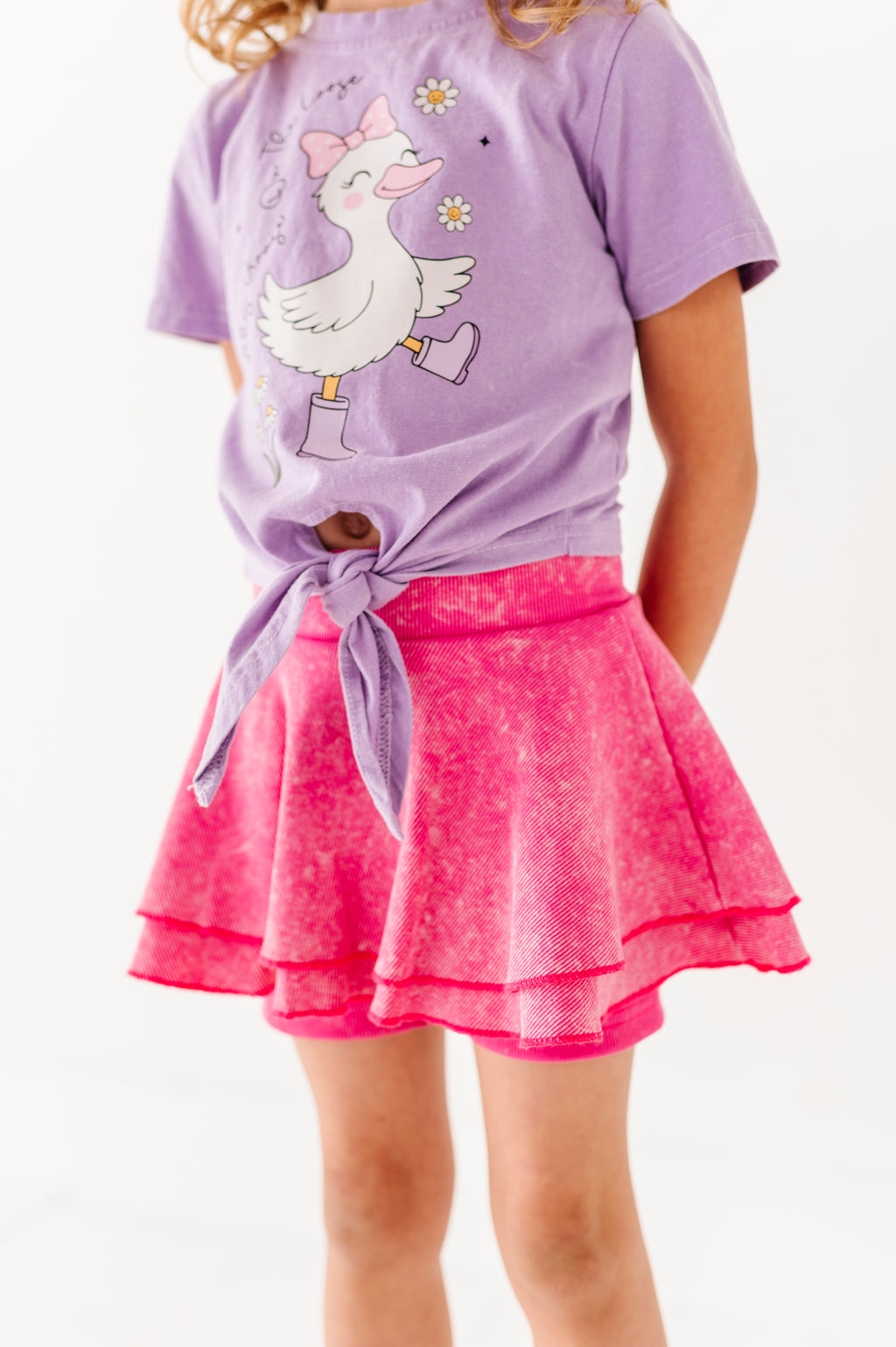 Bubblegum | RIBBED SKORT