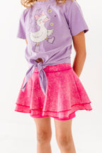Bubblegum | RIBBED SKORT