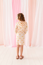 Load image into Gallery viewer, Daisies | Ribbed Hoodie Dress