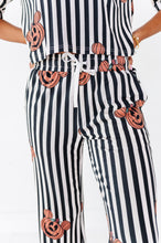 Load image into Gallery viewer, STRIPED MICKEY PUMPKIN | ADULT Bamboo Pant SET
