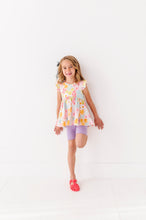 Load image into Gallery viewer, Summer Floral | Double Ruffle Peplum
