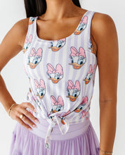 Load image into Gallery viewer, DAISY Stripe (ADULT) | FRONT-TIE TANK