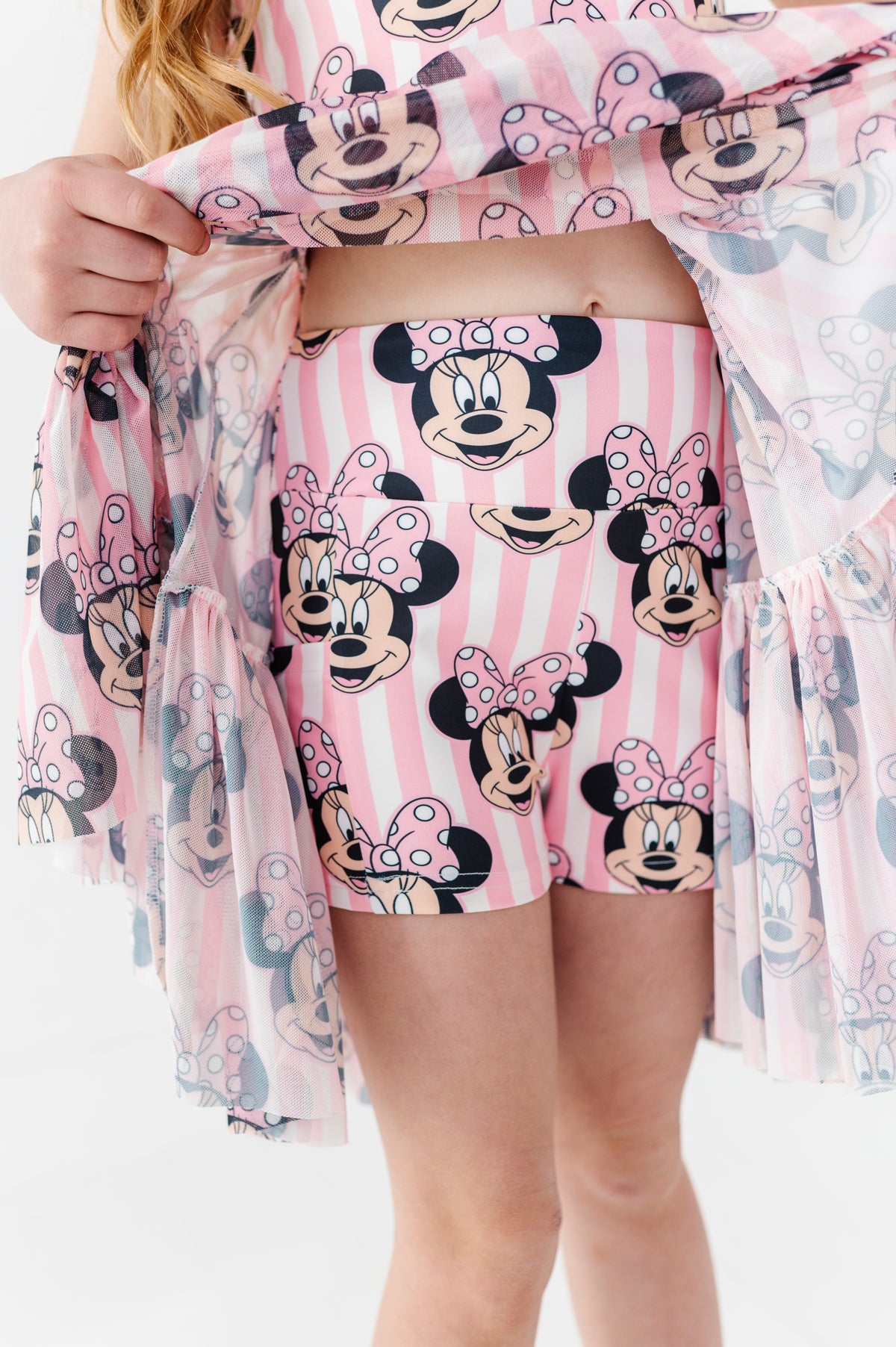 MINNIE Stripe (KIDS) | Mesh DRESS