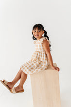 Load image into Gallery viewer, Honey Gingham | TIE-BACK DRESS