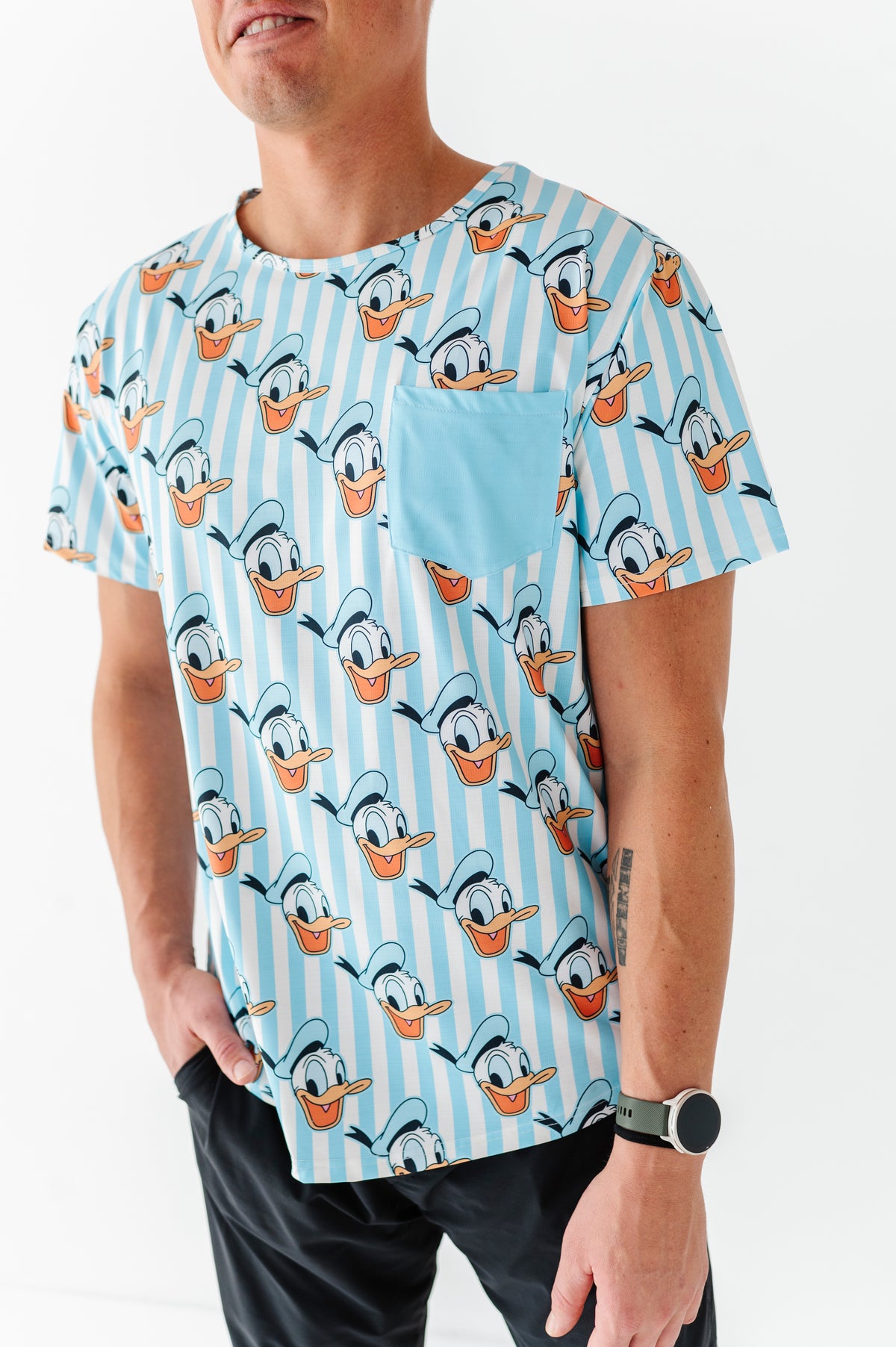 DONALD Stripe (ADULT) | Athletic TEE