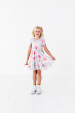 Load image into Gallery viewer, APPLEY | Collared Twirl Dress