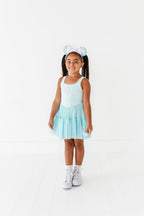 Elsa (KIDS) | Icy Blue Mesh DRESS