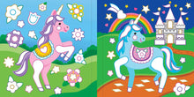Load image into Gallery viewer, Color-By-Foil Book: Unicorns (10 scenes)