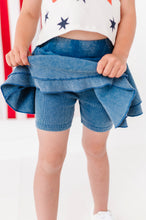 Load image into Gallery viewer, Navy RIBBED | Skort