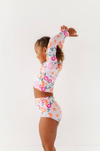 Load image into Gallery viewer, Poppy: Criss Cross Rashguard TWO-PIECE