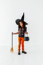 Load image into Gallery viewer, WITCHES | Ruffle Graphic Tee (Charcoal)