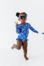 Load image into Gallery viewer, Disco Party in the USA | Rashguard ONE-Piece