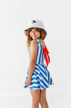 Load image into Gallery viewer, Mickey BLUE Stripes | 2-Piece Activewear SET