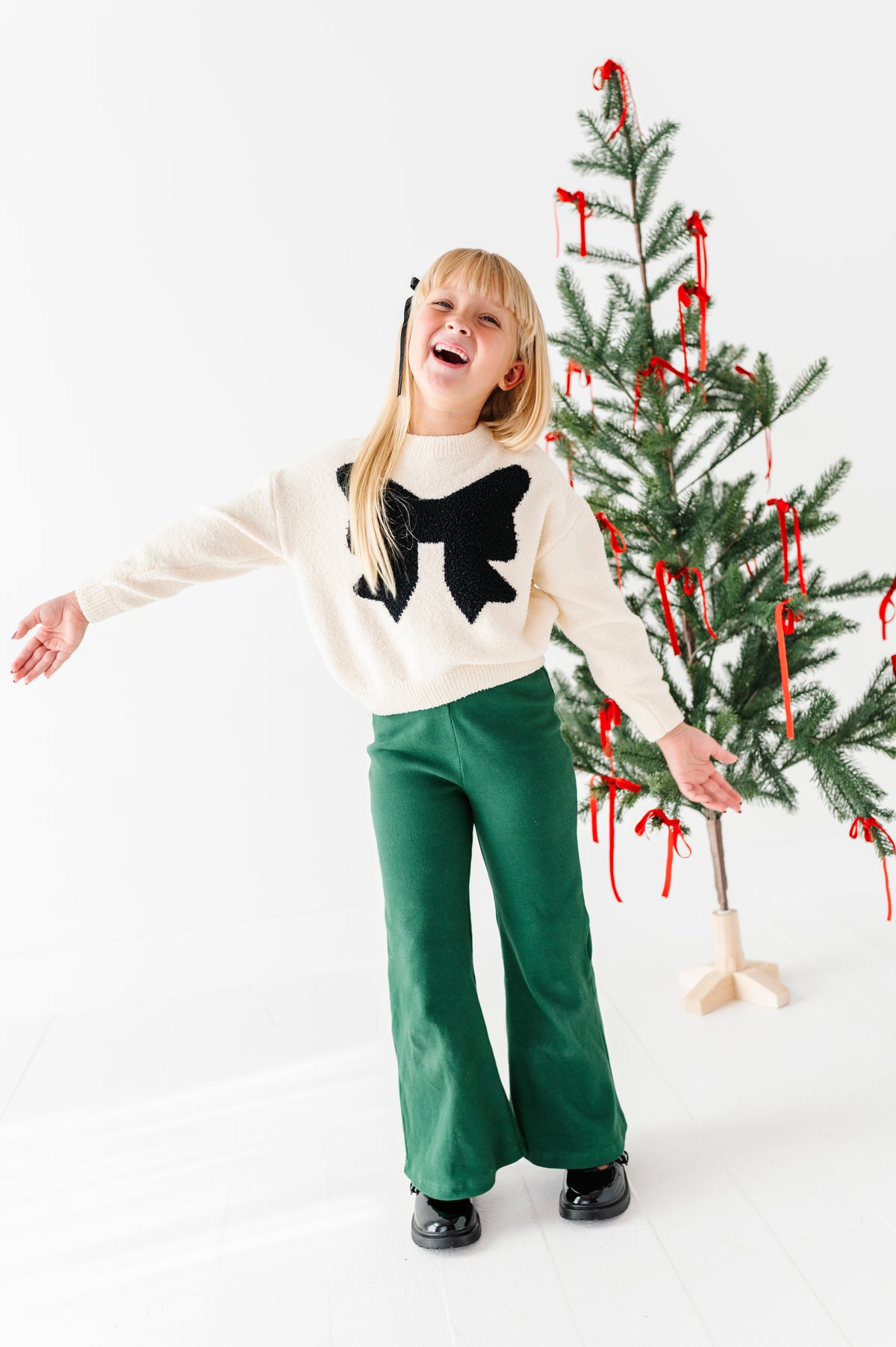 Spruce | Rib Wide Leg Pants