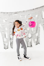 Load image into Gallery viewer, Espresso Striped | (SLIM) LEGGING