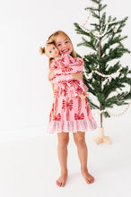 Load image into Gallery viewer, Peppermint Bows | 18" DOLL DRESS