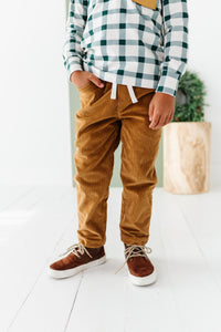 Khaki Corduroy Pants