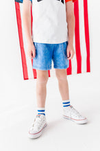 Load image into Gallery viewer, Blue | Vintage CARGO SHORTS