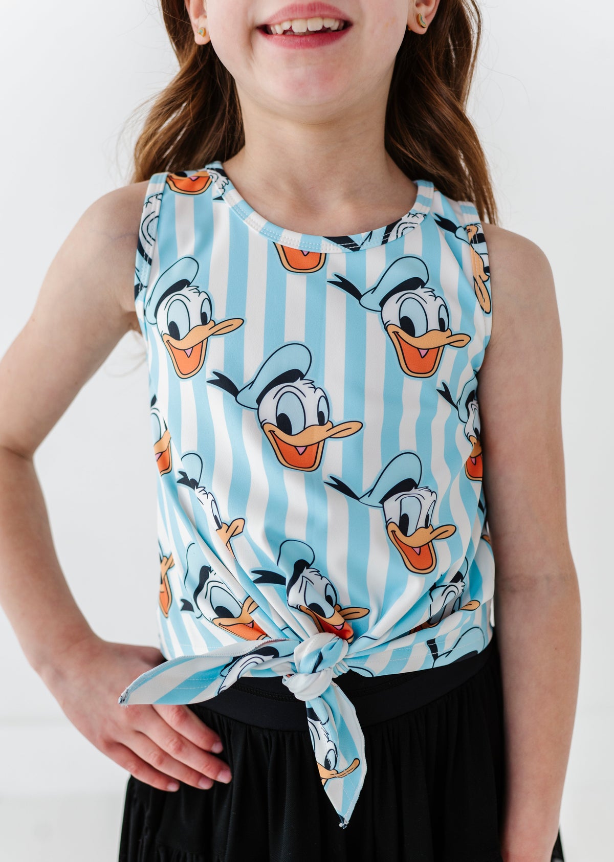 DONALD Stripe (KIDS) | FRONT-TIE TANK