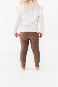 MOCHA | Plush Lined Tights