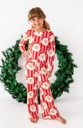 RED Santa Stripes | GIRLS 2-Piece SET