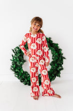 Load image into Gallery viewer, RED Santa Stripes | GIRLS 2-Piece SET