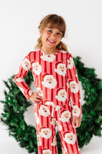 Load image into Gallery viewer, RED Santa Stripes | GIRLS 2-Piece SET