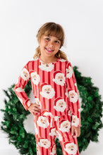 Load image into Gallery viewer, RED Santa Stripes | GIRLS 2-Piece SET